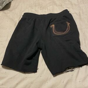 True religion sweat shorts